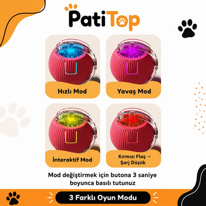 PatiTop™ Akıllı Evcil Hayvan Topu