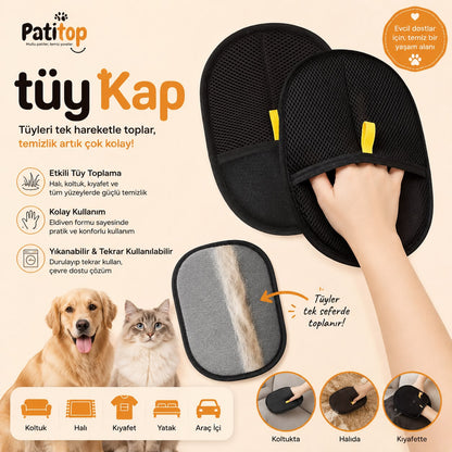 TüyKap™ Tüy Toplayıcı Elektrostatik Eldiven